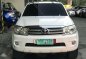 Toyota Fortuner 2006 AT Diesel White For Sale -0