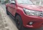 2016 Toyota Hilux G 4x2 Automatic Red For Sale -2