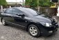 2008 honda civic 1.8v black sedan for sale -2