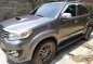 2015 Toyota Fortuner 2.5V AT Gray For Sale -1