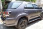 2015 Toyota Fortuner 2.5V AT Gray For Sale -4