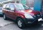 Honda CRV 2002 MT Red SUV For Sale -0