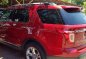 Ford Explorer 2013 AT Red SUV For Sale -1