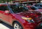 Ford Explorer 2013 AT Red SUV For Sale -0
