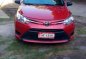 Toyota Vios 2016 Manual Red Sedan For Sale -0