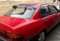 Toyota Corolla XE 1991 Model Red For Sale -0