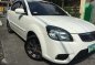 Kia Rio 2010 White Top of the Line For Sale -4