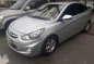 Hyundai Accent Gas 2011 Silver Sedan For Sale -1