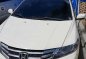 Honda City 1.5E AT 2013 White Sedan For Sale -0