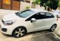 2014 Kia Rio Hatchback AT White For Sale -0