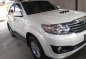 2013 Toyota Fortuner G AT White SUV For Sale -4