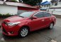 Toyota VIOS 2014 E GAS MT Red Sedan For Sale -2