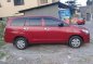 Toyota Innova 2014 Manual E Red SUV For Sale -1