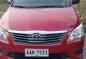 Toyota Innova 2014 Manual E Red SUV For Sale -2