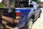 Ford Ranger 2015 Matic Blue Pickup For Sale -2