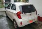 2014 Kia Picanto 1.0 EX MT White For Sale -2