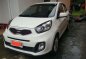 2014 Kia Picanto 1.0 EX MT White For Sale -1