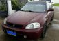 1996 Honda Civic Lxi MT Red Sedan For Sale -2