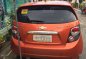 Chevrolet Sonic 2015 HB Orange For Sale -0