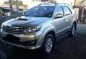 Toyota Fortuner G 2.5 AT Silver SUV For Sale -0