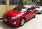 Hyundai Accent 2011 Gas AT Red For Sale -0