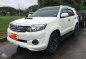 2015 TOYOTA Fortuner 4x2 G Manual F. White-1