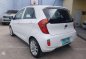 2013 Kia Picanto 1.2 EX AT White For Sale -4