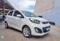 2013 Kia Picanto 1.2 EX AT White For Sale -0