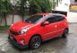 Toyota wigo G top of the line red for sale -5