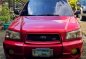 2003 Subaru Forester 2.0 AWD MT Red For Sale -3
