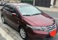 Honda city 2013 red sedan for sale -2