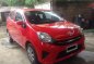 Toyota Wigo 2015 E Red HB For Sale -0