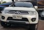 2014 Mitsubishi Montero GLX V White For Sale -1