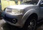 Mitsubishi Montero Gls V 2012 Silver For Sale -0