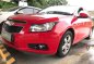 chevrolet cruze ls 2010 AT red for sale -0