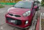 Kia Picanto 2016 Red Hatchback For Sale -1