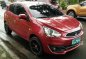 Mitsubishi Mirage GLS 2013 Red For Sale -0