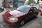 Honda civic 1998 MT Red For Sale -0