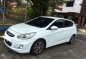 For SALE! 2014 white hyundai accent hatchback automatic diesel-1