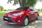 2017 Toyota Vios E Automatic Red Gasoline-0