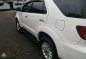 Toyota Fortuner V Diesel AT White For Sale -3