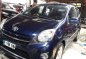 2016 Toyota Wigo 1.0 G Automatic Gas Blue -1