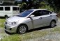 2017 Hyundai Accent Manual transmission silver-3