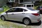 2017 Hyundai Accent Manual transmission silver-4