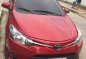 2014 TOYOTA Vios E manual red-0