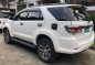 2014 Toyota Fortuner G 2.7 Vvti Gas White-4
