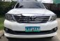 2014 Toyota Fortuner G 2.7 Vvti Gas White-4