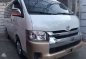 2017 Toyota Hiace 30 GL Grandia Manual Pearl White 2 Tone-0