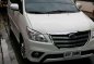 Toyota Innova G 2015 model pearl white. -2