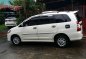 Toyota Innova G 2015 model pearl white. -0